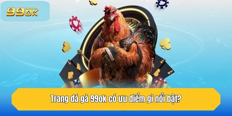 Đá Gà 99OK - Nền Tảng Đá Gà Trực Tuyến Uy Tín Tại Châu Á 2 Trang đá gà 99OK có ưu điểm gì nổi bật?